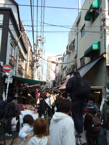 築地・・・確か西通りだった気がするが記憶が曖昧w